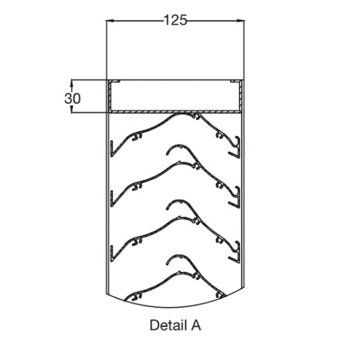 ERM-AD Double Bank Weather Louver - Image 4