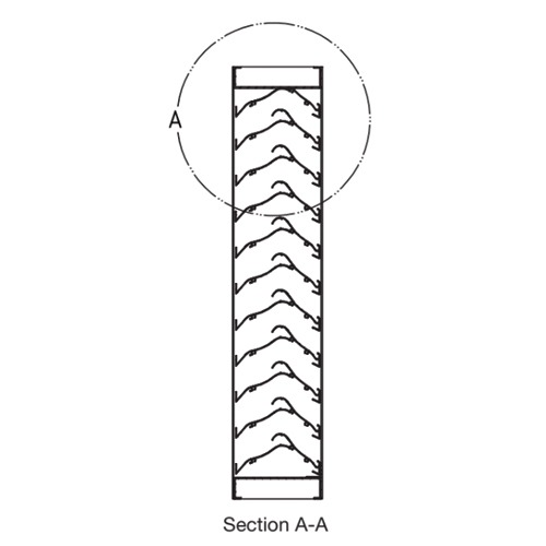 ERM-AD Double Bank Weather Louver - Image 3