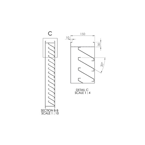 ERM-TH/AH Heavy-Duty Weather Louver - Image 2