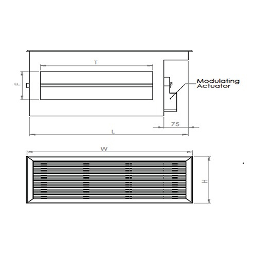 FGPB-A Rectangular Floor Grille - Image 2