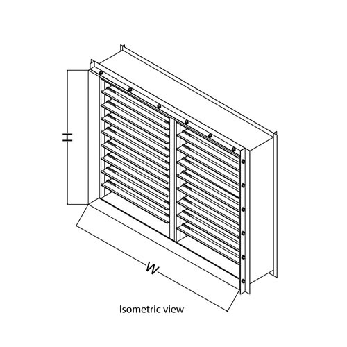 FSD60/MFSD60 Multi-blade Fire Damper - Image 2