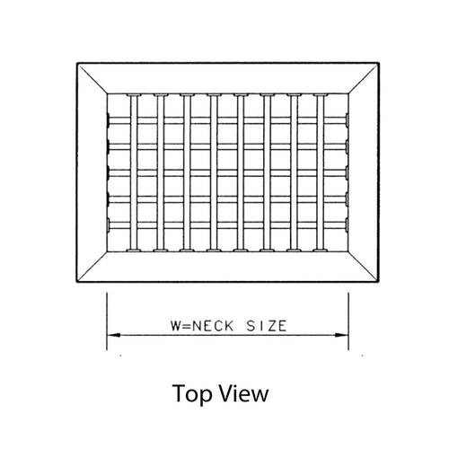 GV & GH Double Deflection Supply Air Grille - Image 2