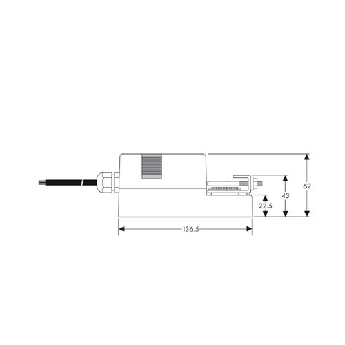 NACA 10Nm 2-Point & 3-Point On-Off Control Actuator - Image 3
