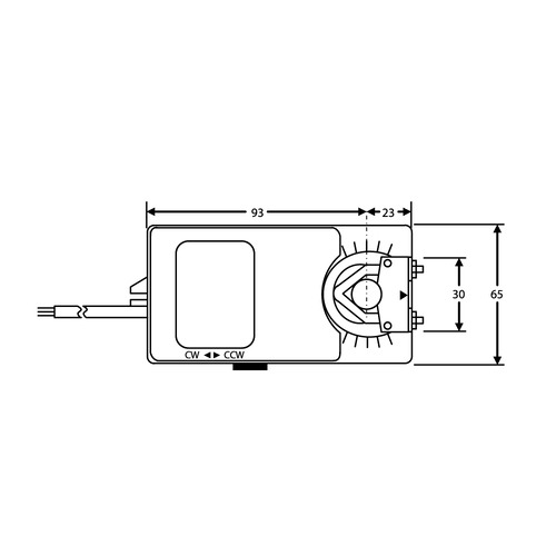 NACM 2Nm / 5Nm Modulating Control Actuator - Image 2