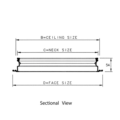 RK Perforated Face Return Air Grille - Image 3